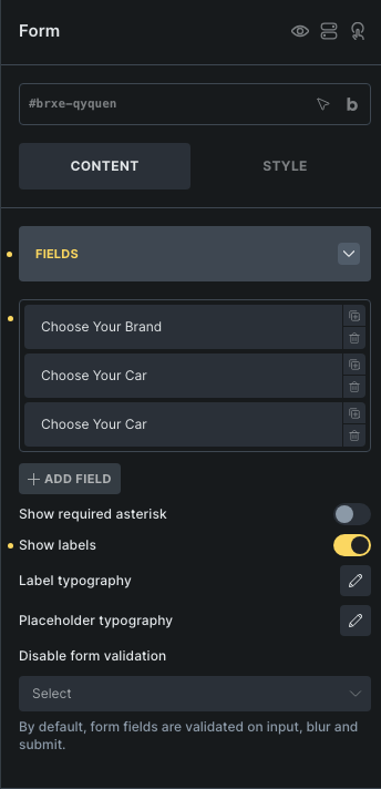 Image Picker field for Bricks Builder
